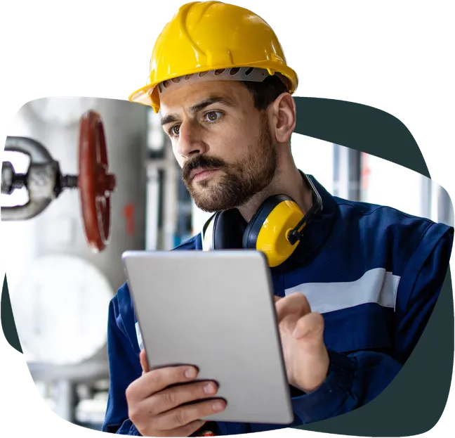 Happy entrepreneur getting a great deal on LPG